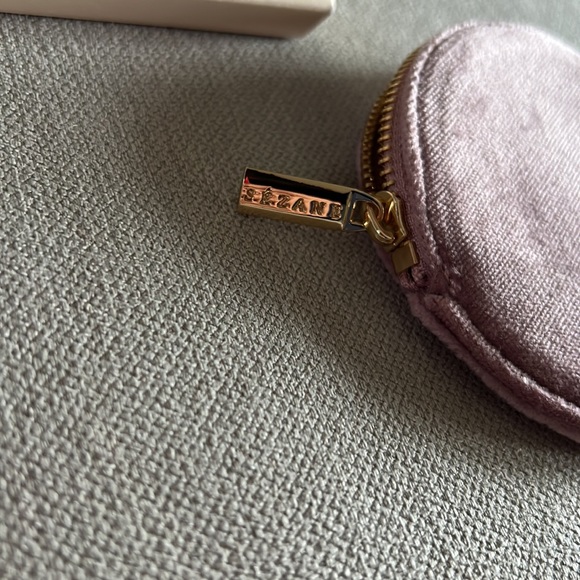 Sezane Nicolas Velvet Coin Case in Lavender - Picture 5 of 6